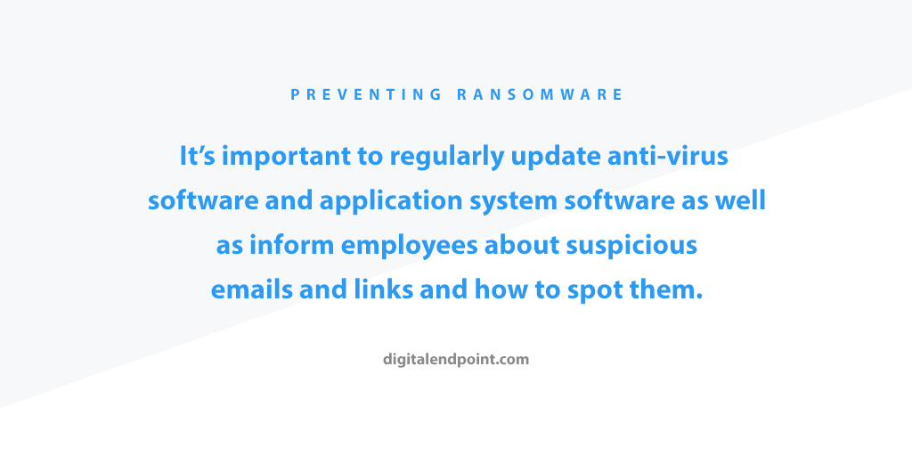 how to prevent ransomware