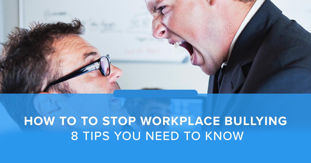 how to stop workplace bullying